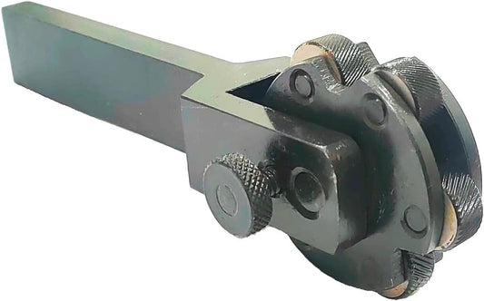 ASSORTS Knurling Tool 6 Wheel Multi-Texture Set for Lathe Machine | Diamond & Straight Knurl Wheels | Heavy-Duty Metalworking Knurl Tool for Grip, Pattern & Surface Finishing | Durable Tool Steel Body