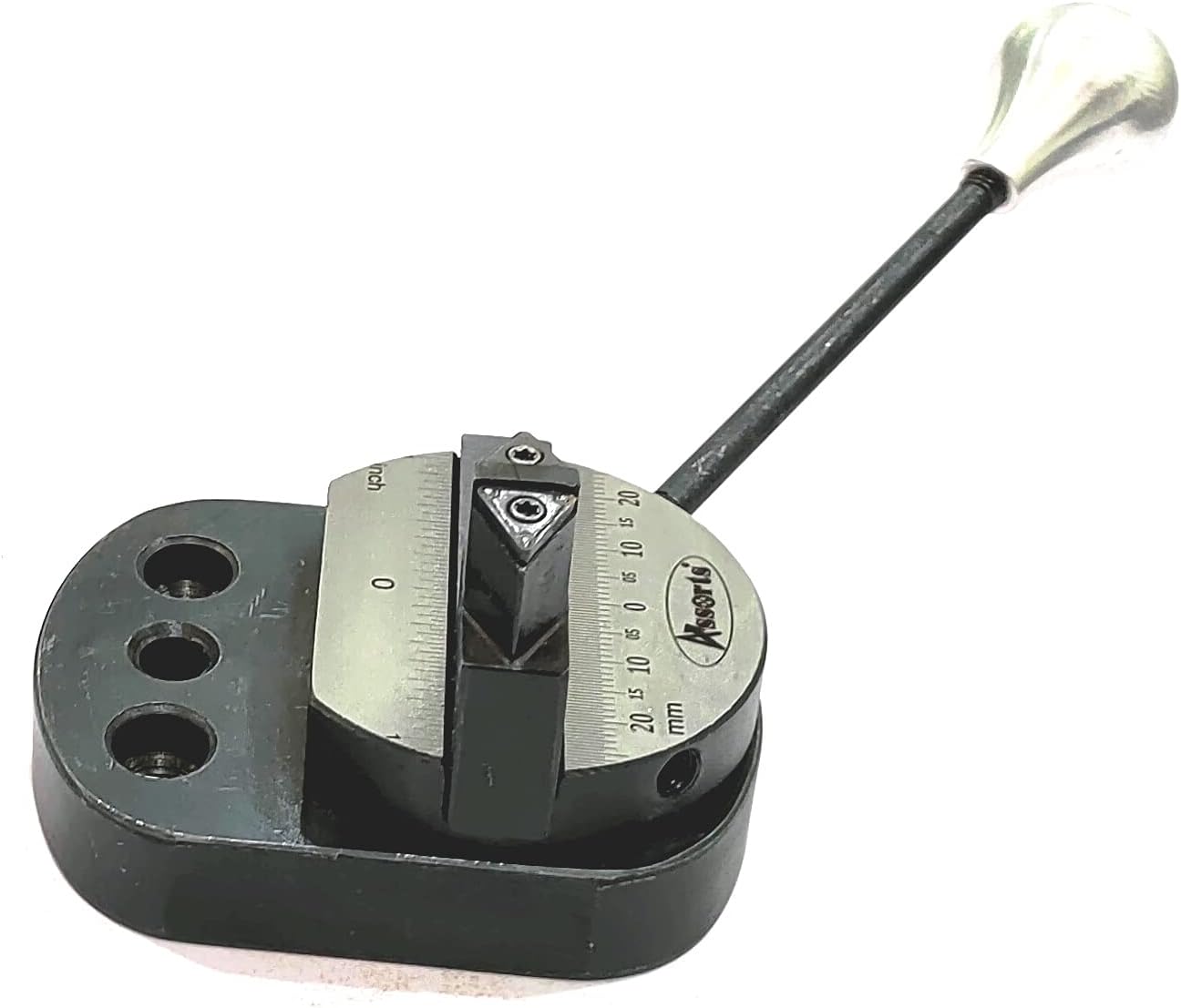 Assorts Lathe's Ball Turning Attachment with Size Scale (Oval Base-Double Bit-Mini Lathe 7 x 14) Design Patent