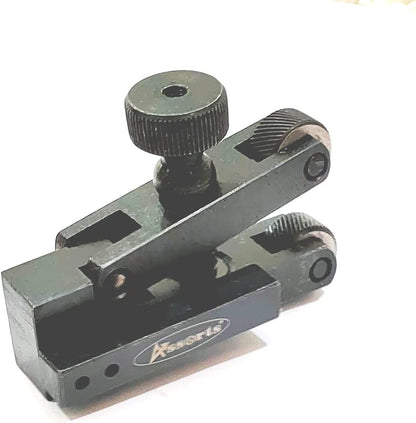 Mini V-Clamp 5-20 mm Adjustable force Spring action Knurling Tool for Lathe Machine Quick Change Tool Post