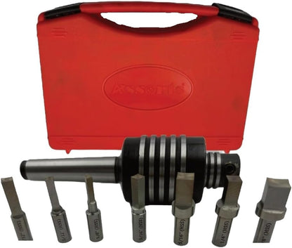 ASSORTS New MT-3 Teng Style Rotary Broach with 7 Square Punch (inch)