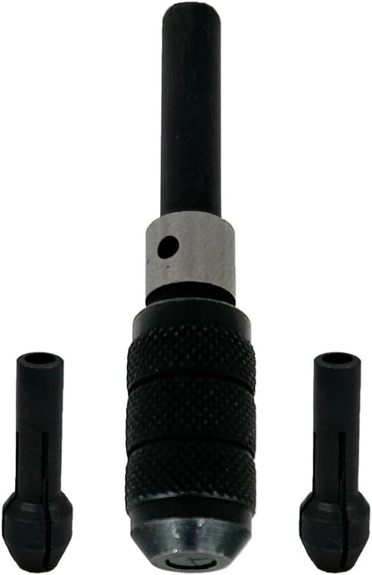 3 Piece Pin Chuck Set-Capacity: 0"-1/32", 1/32"-1/16", 1/16"-3/32"-Small Drill Bits