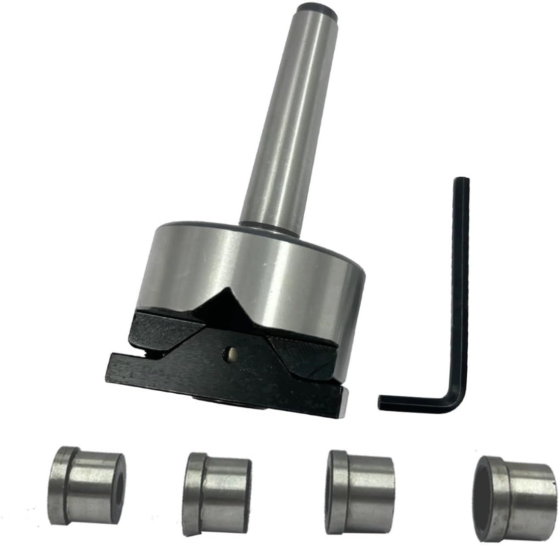 V-Boring- Adaptor for Round Bar Drilling on Lathe Machine (Morse Taper MT2)