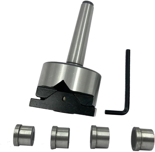 V-Boring- Adaptor for Round Bar Drilling on Lathe Machine (Morse Taper MT2)