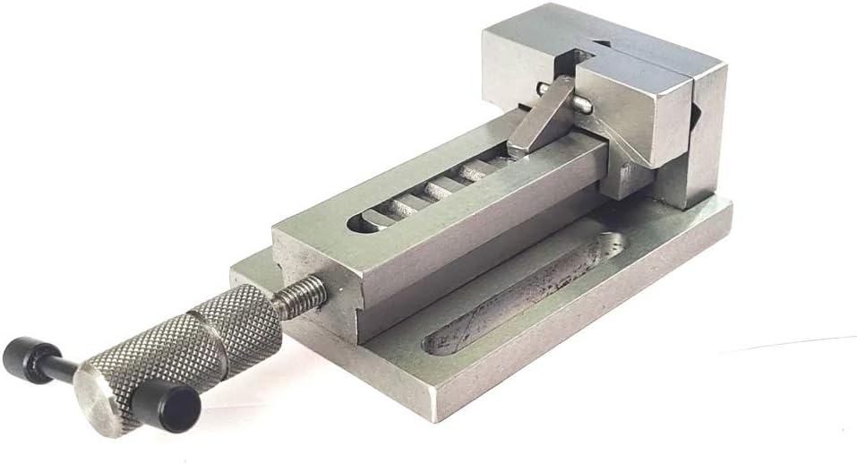 Precision 50 mm/ 2" Inches Quick Release Steel Vise For Micro Machining Milling Drilling Grinding