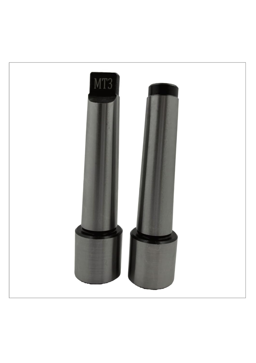 Assorts MT-3 Blank Arbor Teng and Drawbar with 12.175 Thread and 32x32mm Stub Size (Set of 2 Pieces)