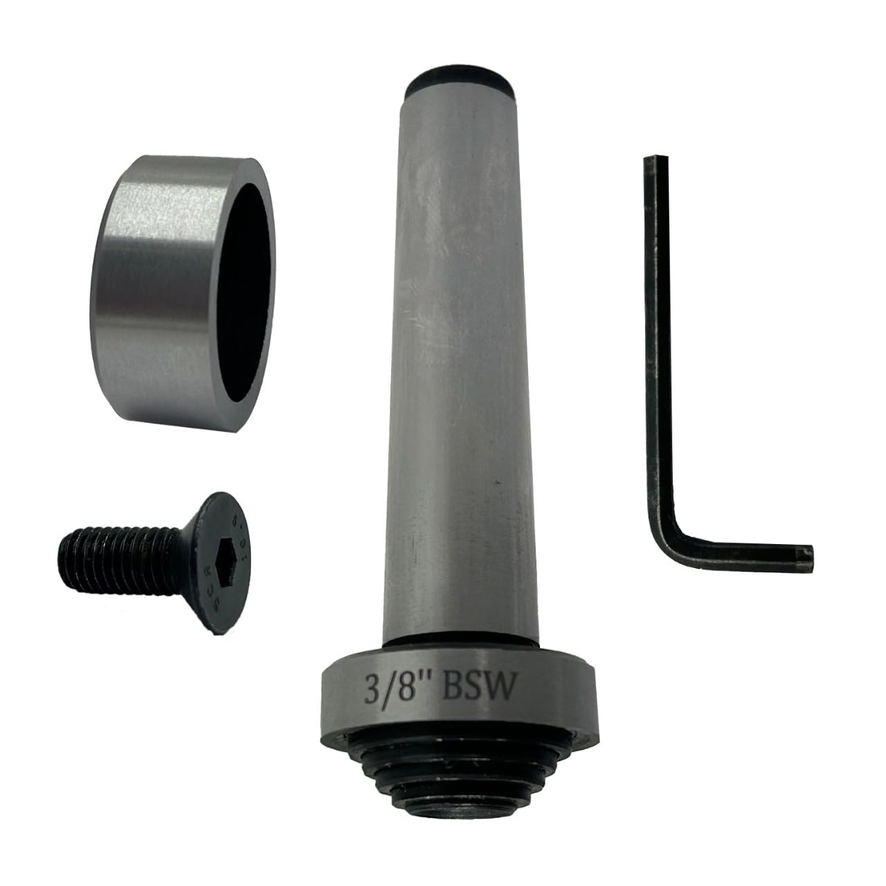 ASSORTS Slitting Saw Holder Arbor MT2 Shank for Slit Discs Milling Lathe Tools-3/8 BSW Drawbar