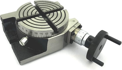 80 mm 3 Jaw Self Centering Chuck with Back Plate (Only Chuck with Back Plate without any Rotary Table)