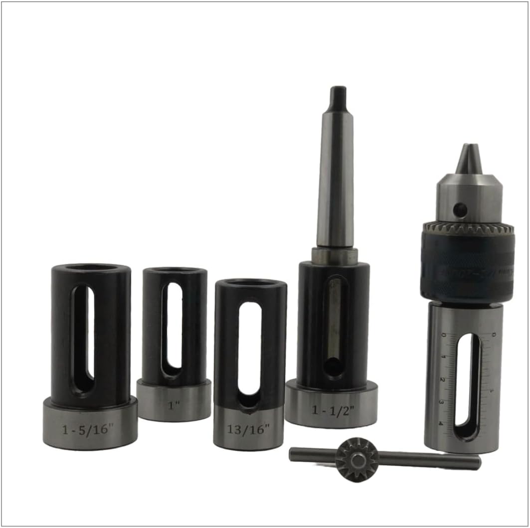 ASSORTS MT-2 TAPPING/DRILLING/THREADING ATTACHMENT WITH DIE HOLDER WITH DRILL CHUCK