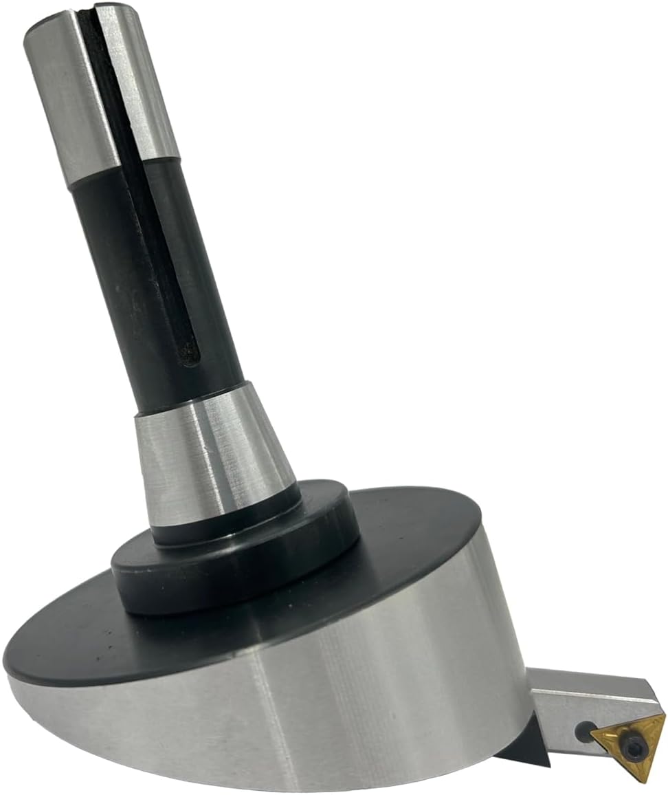 Assorts Large head size 4" Inch/ 100 mm diameter Fly cutter with Carbide Indexable tip facing tool (R8 Shank (7/16 UNF Drawbar))
