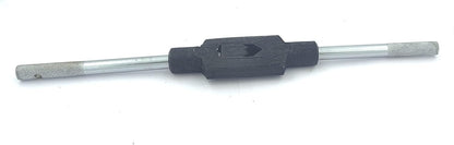 ASSORTS' Adjustable Tap Wrench Handle For Tapping Reaming - Steel Drop Forged Quality DIY Hand Tool (Chrome Handle Wrinkle Paint 1/2")