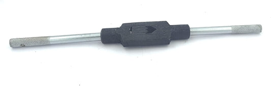 ASSORTS' Adjustable Tap Wrench Handle For Tapping Reaming - Steel Drop Forged Quality DIY Hand Tool (Chrome Handle Wrinkle Paint 1/2")