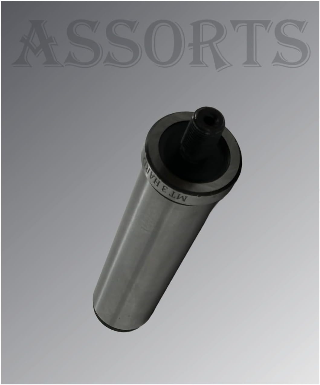 ASSORTS MT3 Milling Machine ARBOR with M-12.175 Drawbar Thread and 3/8" X 24 TPI Inside Thread for Secure and Efficient Tool Mounting