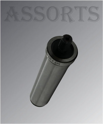 ASSORTS MT3 Milling Machine ARBOR with M-12.175 Drawbar Thread and 3/8" X 24 TPI Inside Thread for Secure and Efficient Tool Mounting