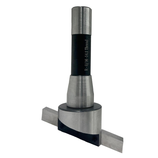 2" Inch (50 mm) Head Diameter Fly Cutter for Milling & Lathe Machine with HSS Tool Bit, R8 Shank (7/16" Drawbar)