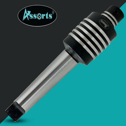 Assorts MT3 Teng Style Rotary Broaching Tool with 7 HSS Hex Punches (3mm–12mm) – High Precision Lathe Broach Set