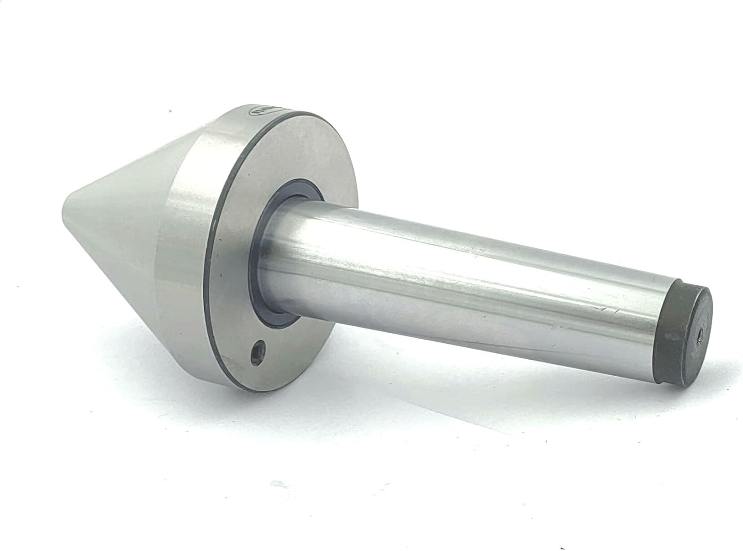 Bull Nose Pipe Live Revolving Center For Conventional Lathe II Under 5 Micron Run-out II Double Bearing II Fully Hardened & Ground II Capacity 0.5" to 3" Inch (12.5 to 75 mm) II (Morse Taper MT4)