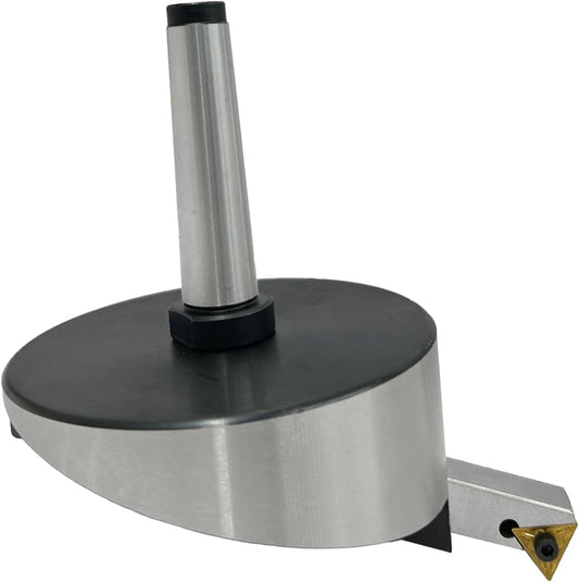 Assorts Large head size 4" Inch/ 100 mm diameter Fly cutter with Carbide Indexable tip facing tool (Morse Taper 2MT)