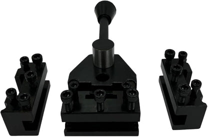 Swiss Type Quick Change Tool Post Compatible for Direct Mount to Myford Lathes