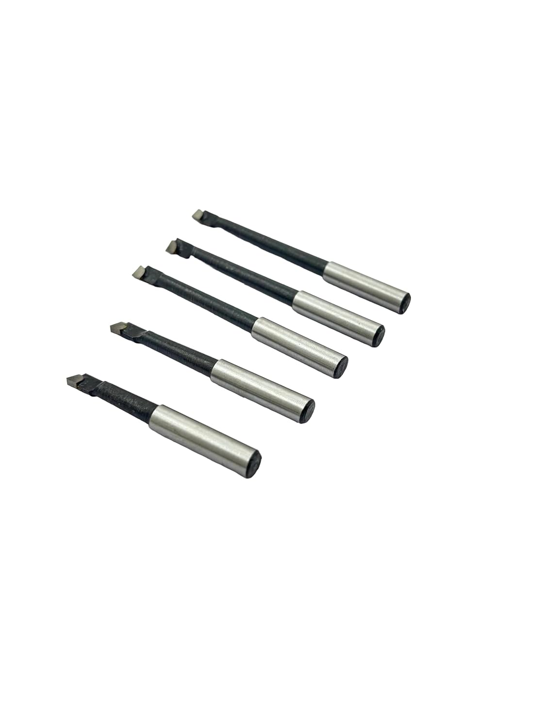 Assorts Set of 5 Carbide-Brazed Boring Bars for Boring Heads – Precision Cutting Tools