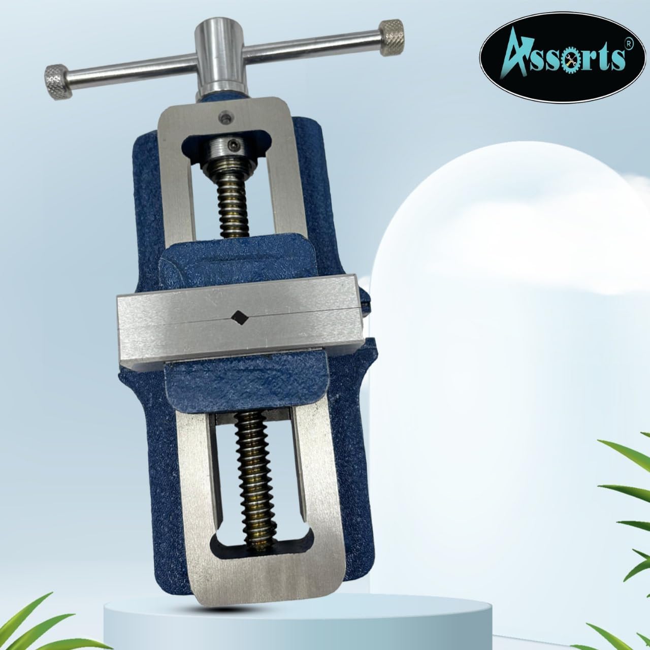 Quality Self Centering Vice Vise-engineering Tools -fixed Based-rigid & Tough Quality (Jaw Width 100 MM)'{