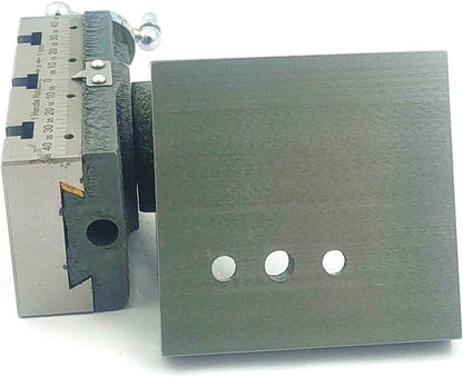 Mini Vertical Milling Slide with 2"/ 50 mm Mini Steel Vice & Base Mounting Plate - Direct Mounting on 7 x 14 Mini Lathe Machine-(No clamps)