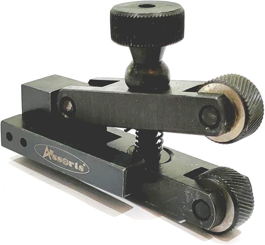 Mini V-Clamp 5-20 mm Adjustable force Spring action Knurling Tool for Lathe Machine Quick Change Tool Post