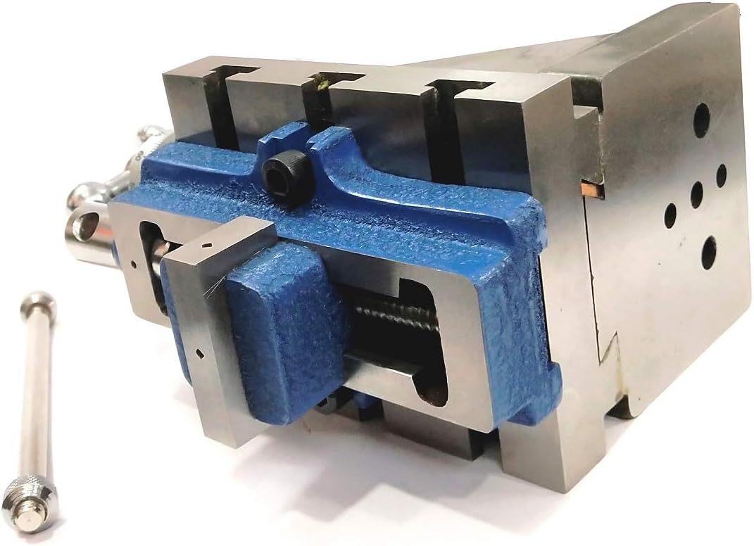 Lathe Milling Vertical Slide & 50 mm Self Centering Vise Vice-Engineering Tools