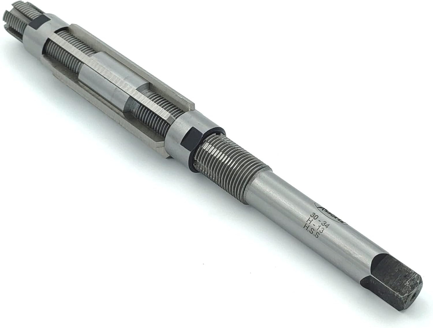 HSS M2 Grade Precision Expandable Reamers DIY Finishing Hand Tool (H13 (30.0-34.0 mm))