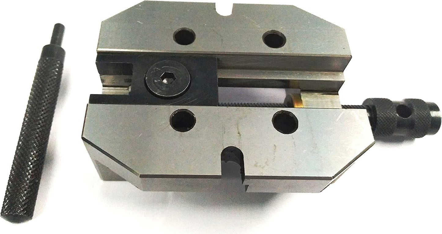 60 mm (2-3/8" Inches) Jaw Width Grinding Steel Vice -Hardened & Ground Finish