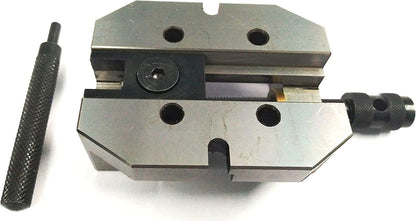 60 mm (2-3/8" Inches) Jaw Width Grinding Steel Vice -Hardened & Ground Finish