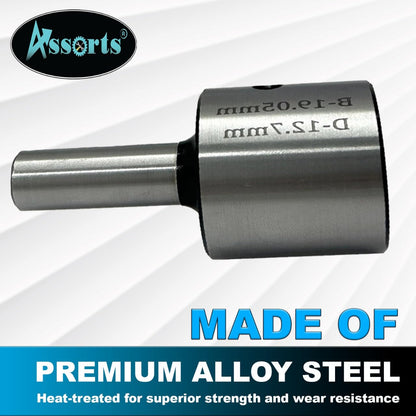 Tool Steel Annular Cutter Holder (Hard & Ground) with Lock Screw- Accepts/Suit 19 mm Shank Rota Broaches