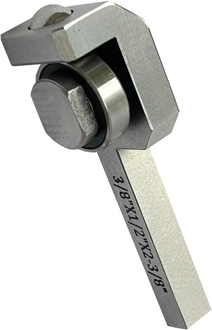 Assorts Burnishing Tool Lite Series Roller Burnishing Tool 3/8" x 1/2" x 2-3/8" Shank Light Duty Lathe Tool HRC 1868 Precision Surface Finishing Compact Design
