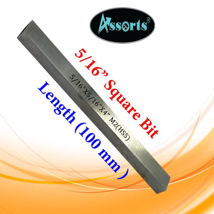 Assorts 2.5-Inch Fly Cutter with R8 Shank for Bridgeport Milling Machines – Includes 5/16" x 5/16" x 4'' HSS M2 Tool Bit