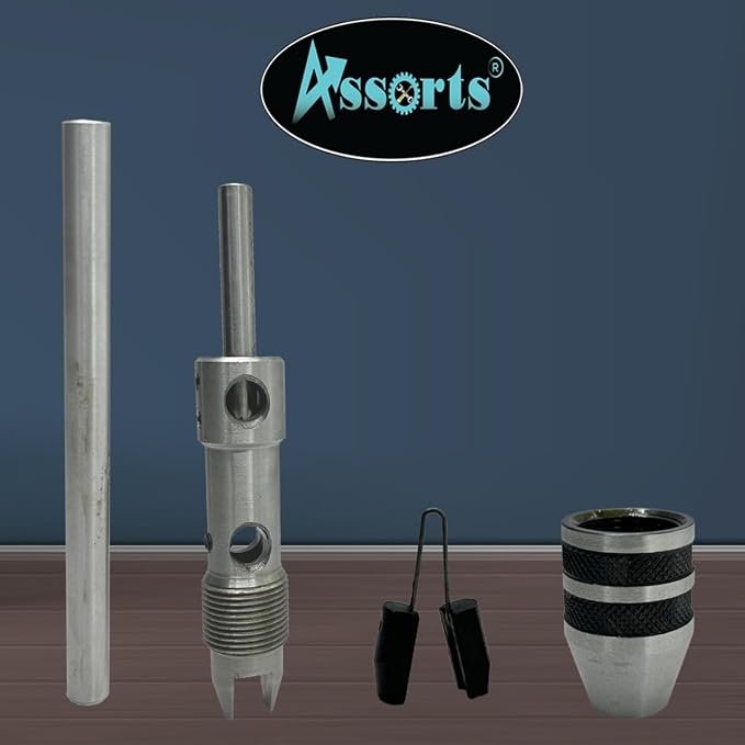 New Pilot Tap Wrench Spindle 3/32"-1/4" & 1/4"-1/2" -Tap,Thread, Drill Press, Lathe (Set of 2 Pcs)