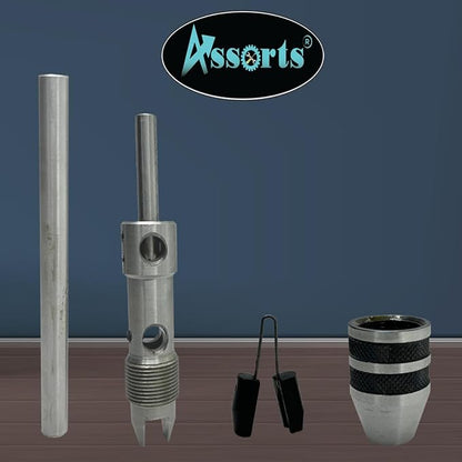New Pilot Tap Wrench Spindle 3/32"-1/4" & 1/4"-1/2" -Tap,Thread, Drill Press, Lathe (Set of 2 Pcs)