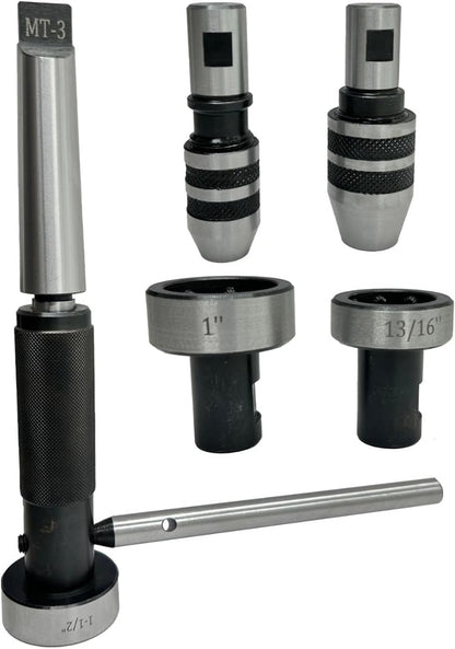 Threading & Tapping attachment-lathe tailstock die holder set (MT3)