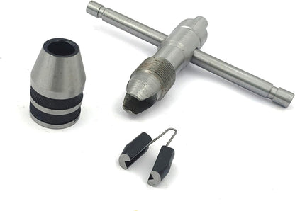 ASSORTS Precision Guiding Tap Wrench, Tool Steel, 1/2" Capacity, Medium Size, 5.0-8.0 mm Tap Holding