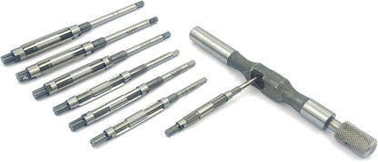 Assorts HSS Adjustable Hand Reamers 7 Pc Set (HV to H3# 1/4" to 15/32"// 6.35-12 mm