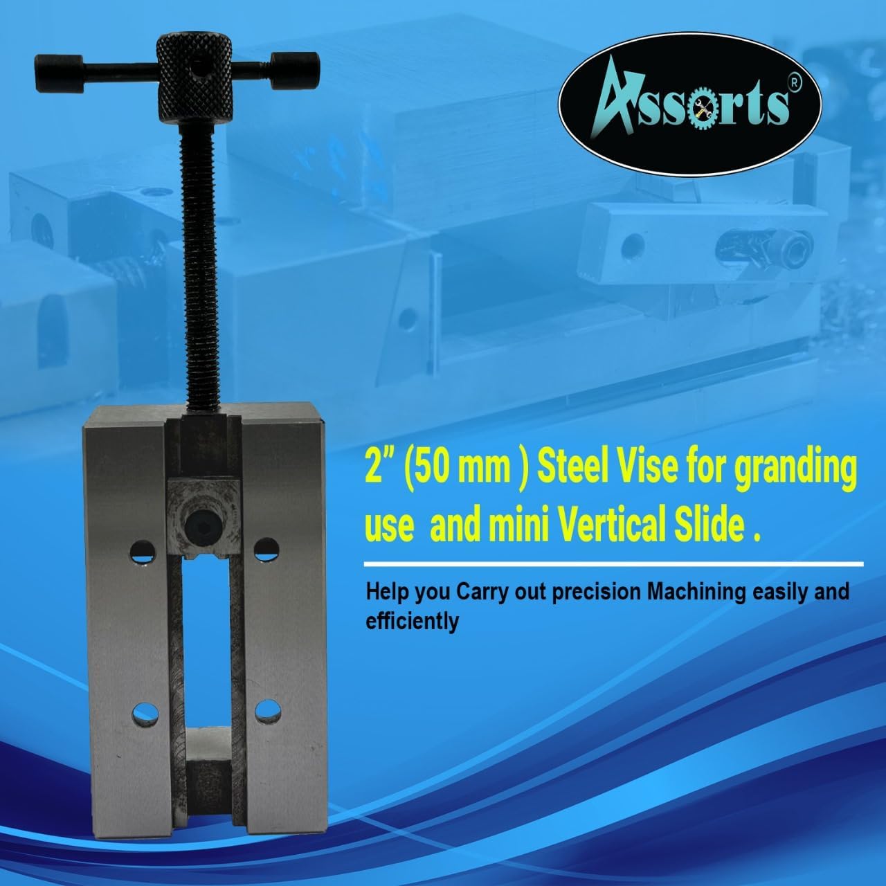 Mini 2"/ 50 mm Steel Vice Vise Work Holding Engineering Machine Tools