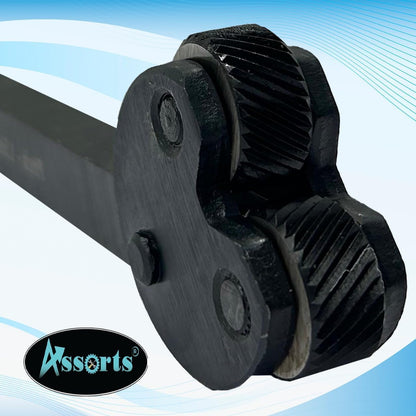 KNURLING TOOL PIVOT HEAD DIAMOND MEDIUM PITCH PATTERN 1/2" SQ. SHANK-LATHE ENGINEERING MACHINE TOOLS