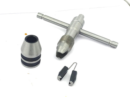 ASSORTS Precision Guiding Tap Wrench, Tool Steel, 1/2" Capacity, Medium Size, 5.0-8.0 mm Tap Holding