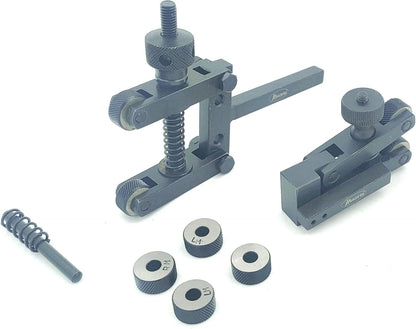 Set 2 Pc- Lathe Clamp Type Knurling Tools with 4 Spare Knurls