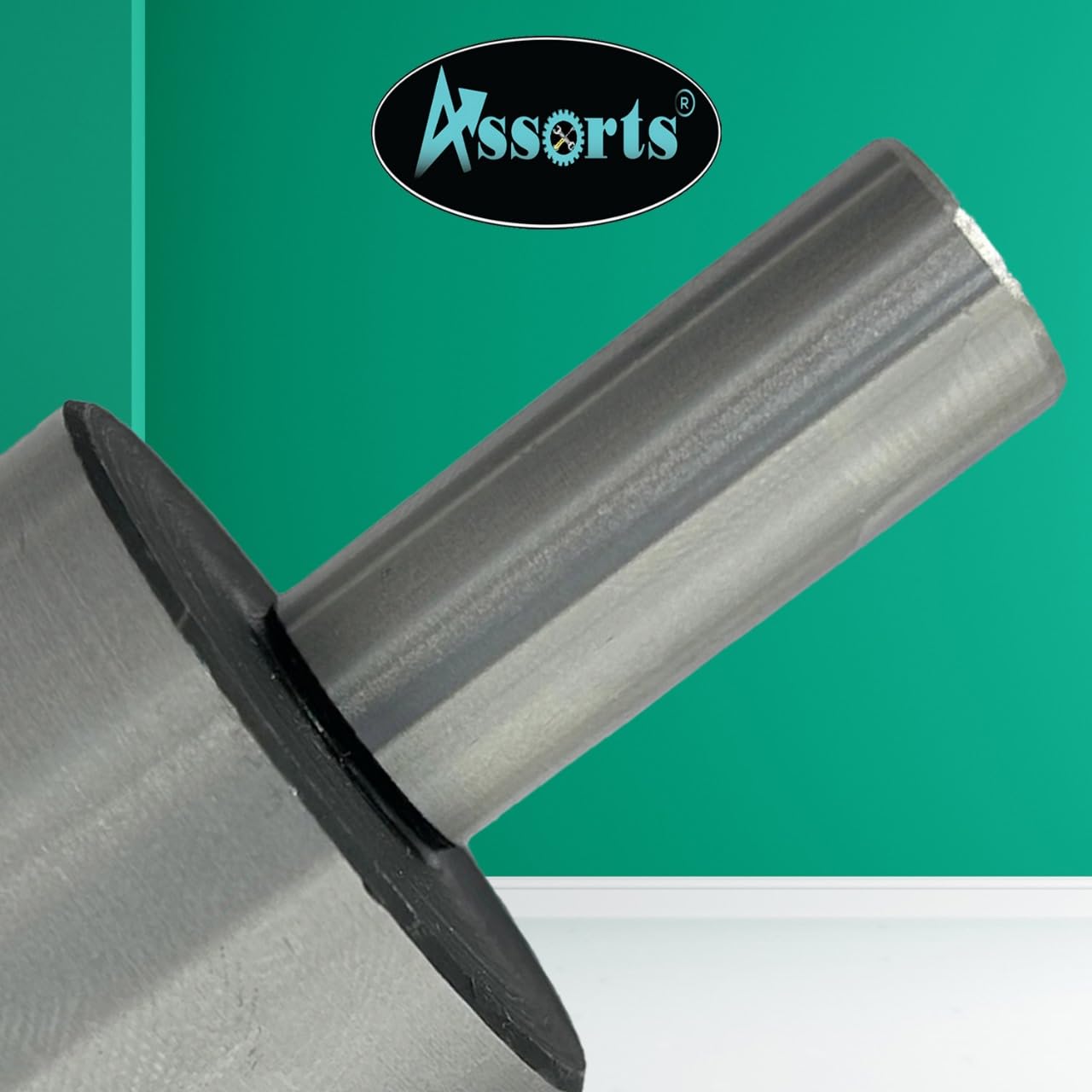 Annular Cutter 1/2" Shank (13 mm) Tool Steel Holder (Hard & Ground) with Lock Screw- Accepts/Suit 19 mm Shank rota broaches (OAL - 62 mm)