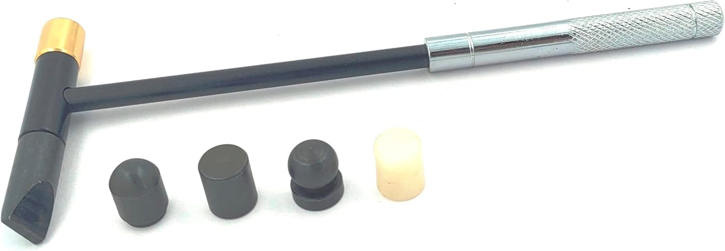 Light Duty Hobby Hammer with Interchangeable Tips Jewelers
