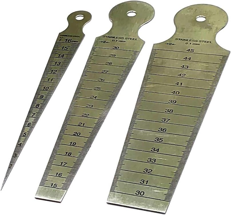 Assorts Set of 3 Bore Gauge Imperial & Metric Standards Range 1/16" to 1-3/4" (2 to 45 mm)