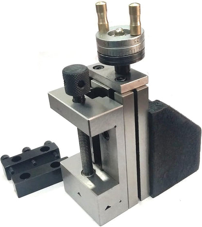 ToolPost Mini Vertical Slide with 2"/ 50 mm Steel Vice-Instant Milling For Small Bench Lathes