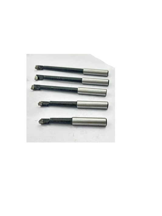 Assorts Set of 5 Carbide-Brazed Boring Bars for Boring Heads – Precision Cutting Tools
