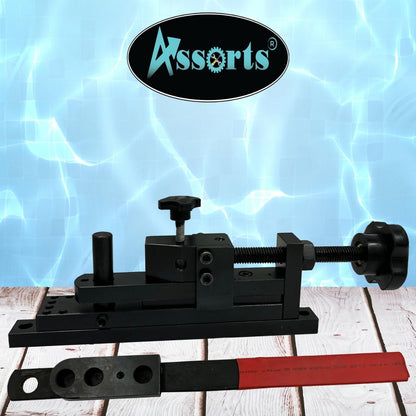 Universal Manual Metal Bending Machine for Bars, Tubes, and Pipes