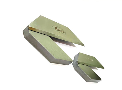 Set of 2 Pcs. Center Squares/Finders- Capacities 1.5"(38 mm) & 3" (75 mm)- Find Centers of Round Objects Quickly