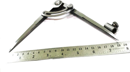 Woodworking Wing Compass with Pencil Holder For Drawing & Drafting (6"/ 150 MM)